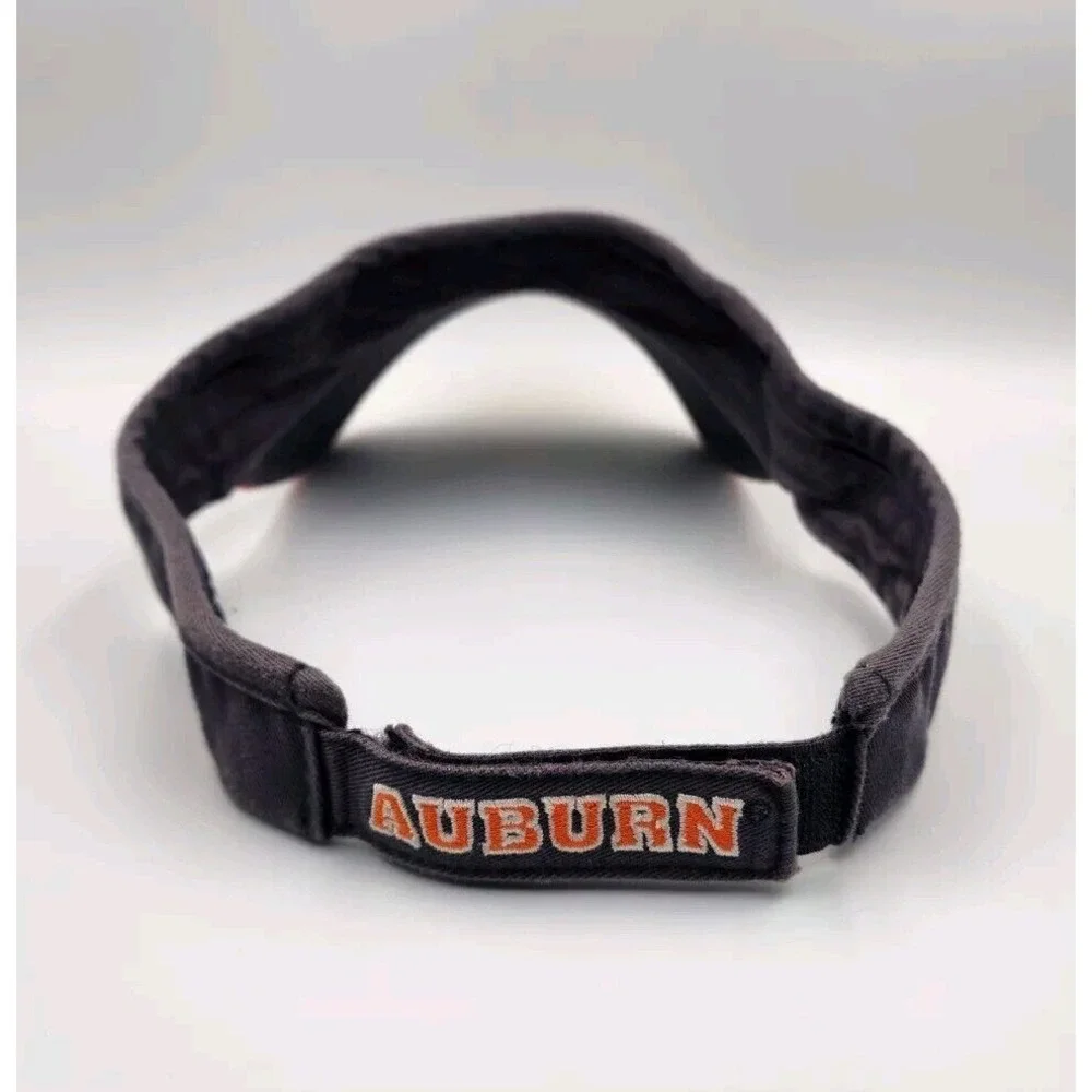Vintage Auburn University Tigers Visor Hat NCAA‎ Sports Cap Blue